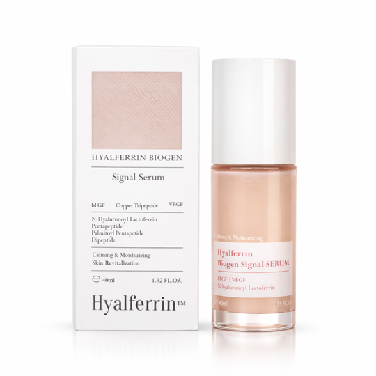 HYALFERRIN™ BIOGEN SIGNAL SERUM | Siero intensivo anti-età 24H perfezionante con Lactoferrin, multi-peptidi & fermenti vegetali