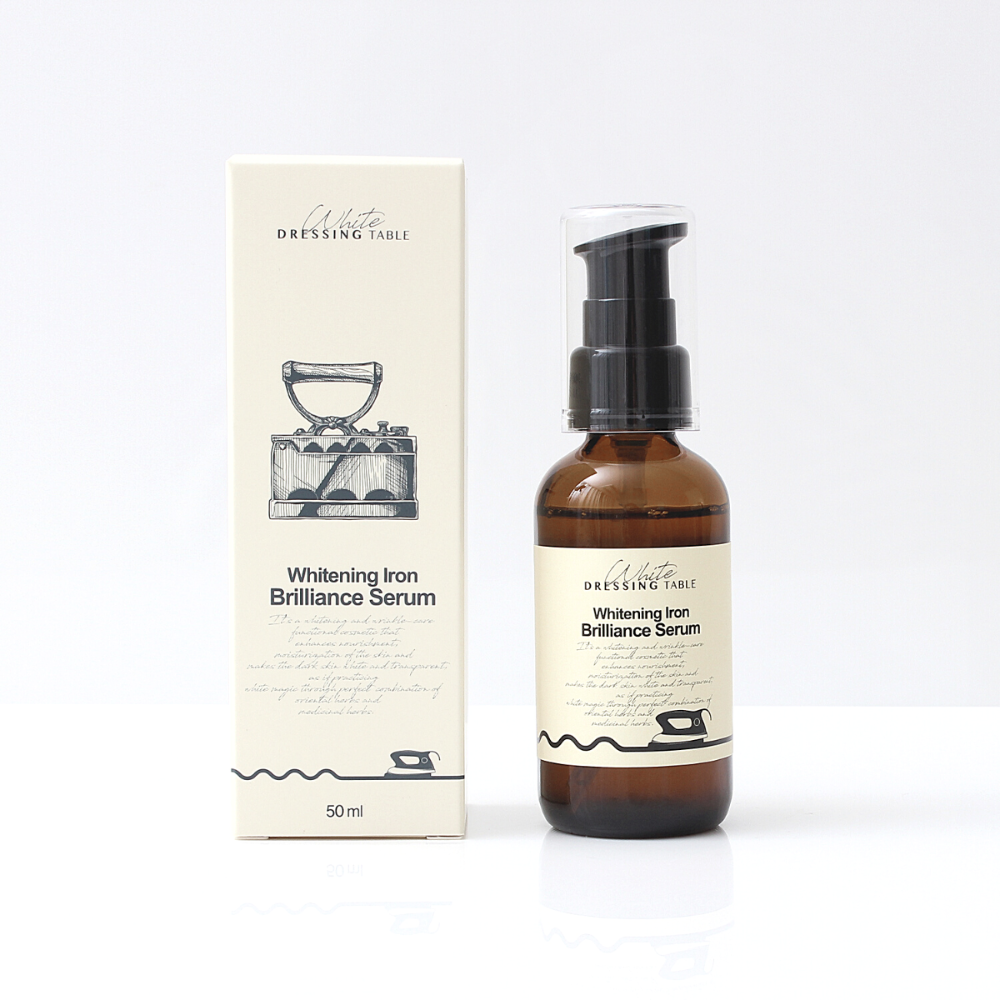 IRON BRILLIANCE SERUM<br>Festigendes Anti-Aging Serum-Konzentrat mit Seidenextrakt, Hefeferment, Niacinamid & Squalan-Shishi Cherie