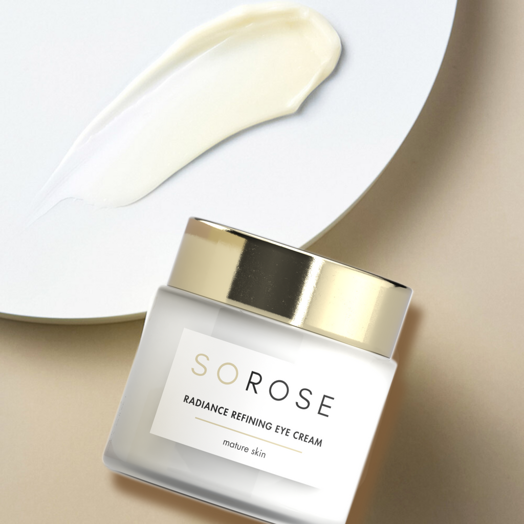 RADIANCE REFINING EYE CREAM <br>Anti-Aging Augenpflege mit 24K Gold, 3-Peptid-Komplex & Ferment aus Traubenkernen-Shishi Cherie