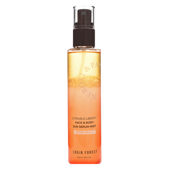 FACE & BODY SUN SERUM MIST SPF50+/PA++++ <br> 3-in-1 Körperserum-Spray mit pflanzlichem Kollagen, Hyaluronsäure, Rotem Ginseng & 4 pflegenden Ölen (maximaler UV-Schutz, intensive Anti-Aging Wirkung, langanhaltender Duft)