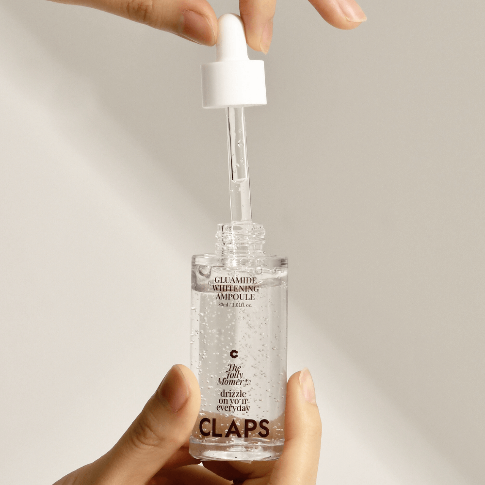 GLUTAMIDE WHITENING AMPOULE <br> Ampoule-Serum gegen Rötungen mit Glutathion, Niacinamid & White Tomato Extrakt (trockene, beanspruchte und/oder Rosacea Haut)-Shishi Cherie