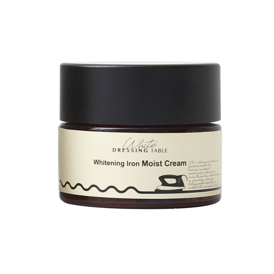 IRON MOIST CREAM<br>Festigende 24H Anti-Aging Pflege mit Seidenextrakt, Hefeferment, Niacinamid & Squalan