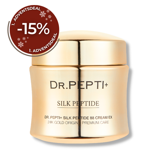 SILK PEPTIDE88 CREAM EX <br>Perfektionierende Gesichtspflege mit 24K Gold, Seidenprotein & patentiertem Volufiline™ Wirkstoffkomplex