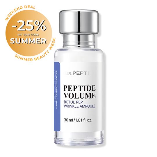 PEPTIDE VOLUME BOTUL-PEP WRINKLE AMPOULE | Hochwirksames Ampoule-Serum zur Faltenreduktion mit Botul-Pep™ Technologie, Bakuchiol & Ceramide NP (professionelle Formel mit Sofort- & Langzeitwirkung)