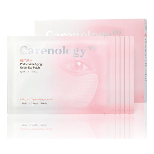 RE:TURN PERFECT ANTI-AGING UNDER EYE PATCH | Hochwirksame Anti-Aging Augentherapie mit zellrepariendem PDRN-Komplex, pflanzlichem Kollagen & Multi-Hyaluron