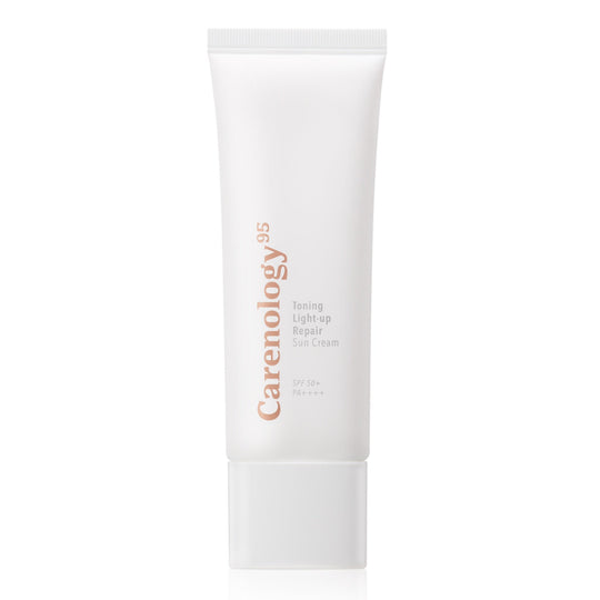 TONING LIGHT-UP REPAIR SUN CREAM SPF50+/PA++++ | Hautton optimierender Breitband-Sonnenschutz mit Multi-Peptiden, Antioxidantien & mineralischen Pigmenten