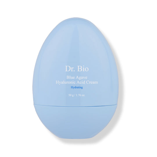 BLUE AGAVE HYALURONIC ACID CREAM | Probiotische aufpolstende 24H Gesichtspflege mit patentiertem DermaBiome™ Komplex, Extrakt aus Blauem Agave & Ceramide NP