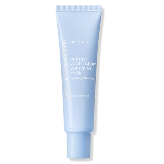 PEPTIDE WATER GLOW WRAPPING MASK | Professionelle Lifting & Glow Maske mit 14-fach Peptidkomplex, niedermolekularem Kollagen & Oligo-Hyaluronsäure (Wrapping-Textur ohne Auswaschen)