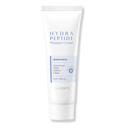 HYDRA PEPTIDE CREAM | Hochwirksame 24H Anti-Aging Gesichtspflege mit patentiertem 6-Peptide-Wirkstoffkomplex, Kollagen, Multi-Hyaluron & Multi-Ceramide
