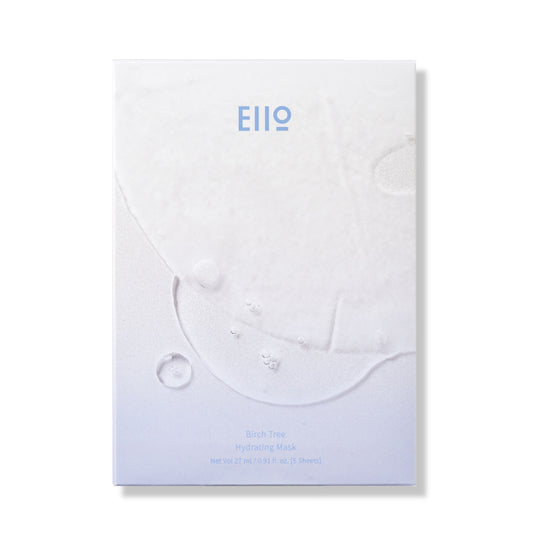 BIRCH TREE HYDRATING MASK SET | Aufpolsterndes & intensiv hydrierendes Gesichtsmasken Set mit Ceramide NP, Multi-Hyaluron & 62% Birkenwasser