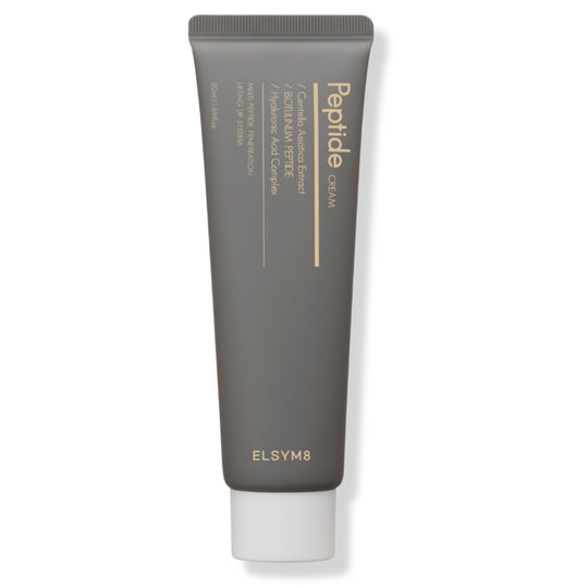 PEPTIDE CREAM | Straffende & festigende 24H Gesichtspflege mit Botulinum-Peptide-Komplex, pflanzliches Kollagen, Reisferment & Jasminöl
