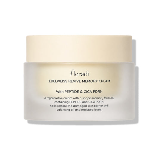 EDELWEISS REVIVE MEMORY CREAM | Anti-Aging 24H Gesichtspflege mit Edelweiss-Stammzellen Komplex, strukturellen Peptiden, PDRN & Squalan