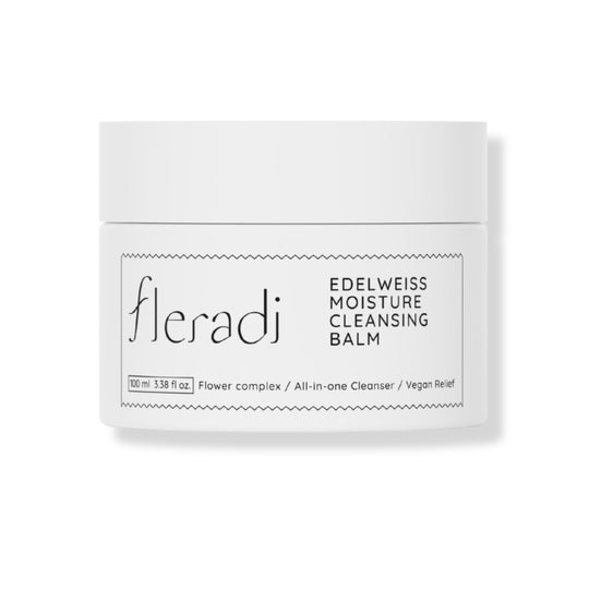 EDELWEISS MOISTURE CLEANSING BALM | Tiefenreinigender & pflegender Reinigungsbalsam mit Edelweiss-Stammzellen Komplex, pflanzlichen Fermenten & erlesenen Blütenölen