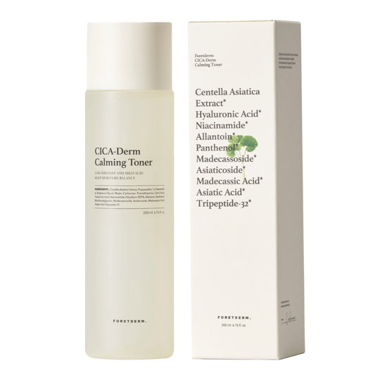 CICA DERM CALMING TONER | Beruhigender & ausgleichender Essenz-Toner mit 81% Centella Asiatica Extrakt (trockene, gereizte, empfindliche und/oder Rosacea Haut)