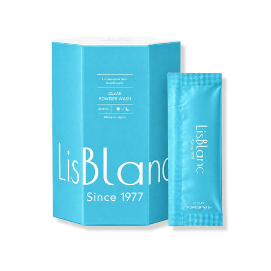 CLEAR POWDER WASH | 2-Phasen Enzymreiniger mit Protease & Lipase, 3 Arten von pflanzlichem Retinol, Ceramide & Hyaluron (ultramilde Formel für jeden Tag)