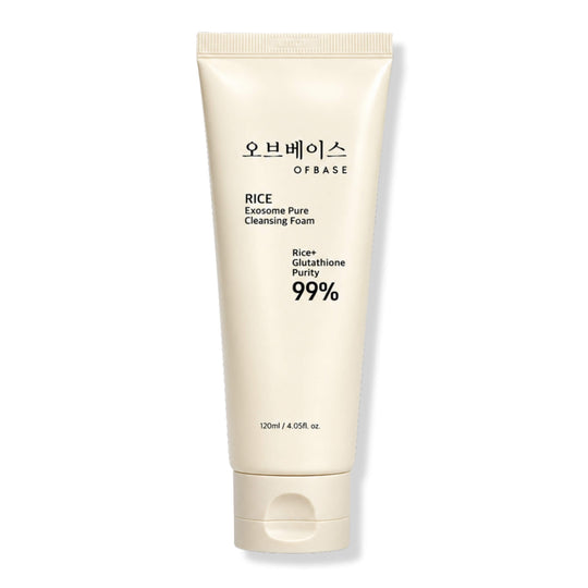 RICE EXOSOME BRIGHTENING CLEANSING FOAM | Hautverfeinernde Gesichtsreinigung mit Reis-Exosomen, PHA, LHA & Antioxidantien