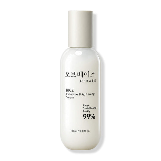 RICE EXOSOME BRIGHTENING SERUM | Hautfestigendes & perfektionierendes Serumkonzentrat mit Reis-Exosomen, 5 strukturellen Peptiden, hochmolekularem Hyaluron & Hefeferment (Vorteilsgröße)