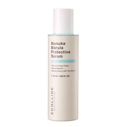 MANUKA MARULA PROTECTIVE SERUM | Hautfestigendes Anti-Aging Serum mit Marula Öl & Manuka Honig