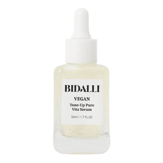 VEGAN TONE-UP PURE VITA SERUM | Vitalisierendes Anti-Aging & Brightening Serumkonzentrat mit 70.6% Tangerine Extrakt, Cica, Multi-Ceramiden & Panthenol