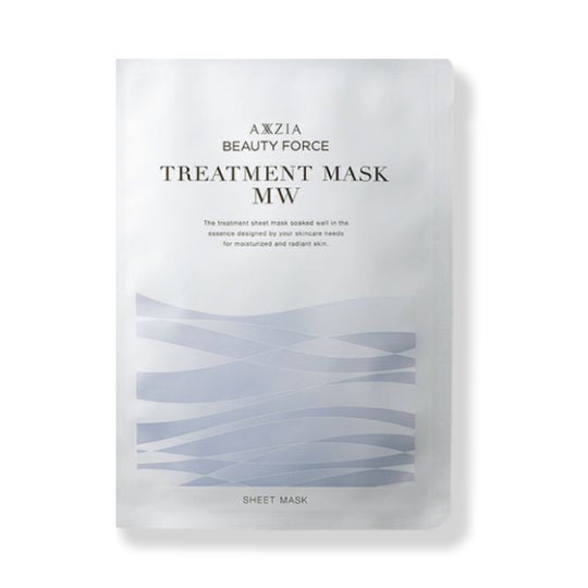 BEAUTY FORCE TREATMENT MASK MW | Intensiv hydrierende Tuchmaske mit pflanzlichem Retinol, Botox-Peptiden, Algenextrakt & Kollagen