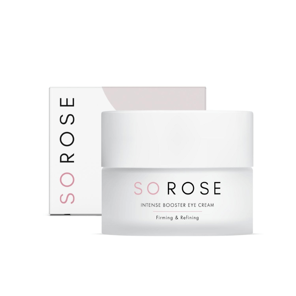 INTENSE BOOSTER EYE CREAM <br> Ausgleichende & aufpolsternde 24H Augenpflege mit Multi-Peptiden, Hyaluronsäure und Cotinus Coggygria Extrakt-Shishi Cherie