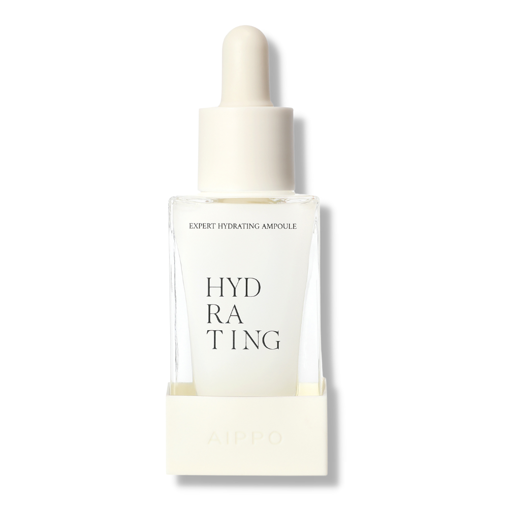 EXPERT HYDRATING AMPOULE <br> Aufpolsterndes & beruhigendes Serum-Konzentrat mit Meeresmineralien und Gletscherwasser-Shishi Cherie
