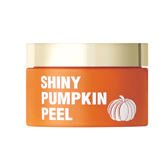 SHINY PUMKIN PEEL <br>Professionelles Enzym-Peeling mit 51% Kürbis Extrakt, Alpha- & Beta-Hydroxy Säuren und Allantoin