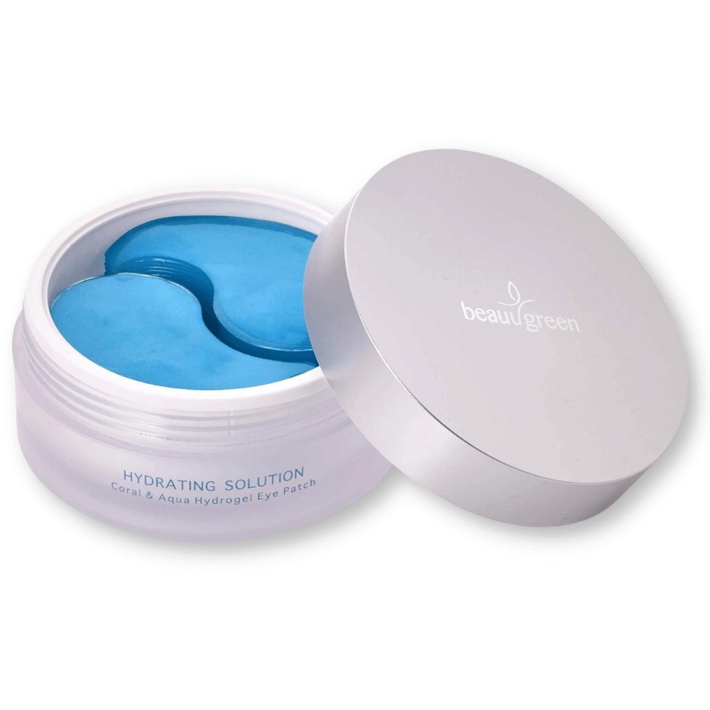 CORAL & AQUA HYDROGEL EYE PATCH <br>Aufpolsternde Hydrogel-Augenmaske mit Meeresmineralien & Hyaluronsäure (30 Anwendungen)-Shishi Cherie
