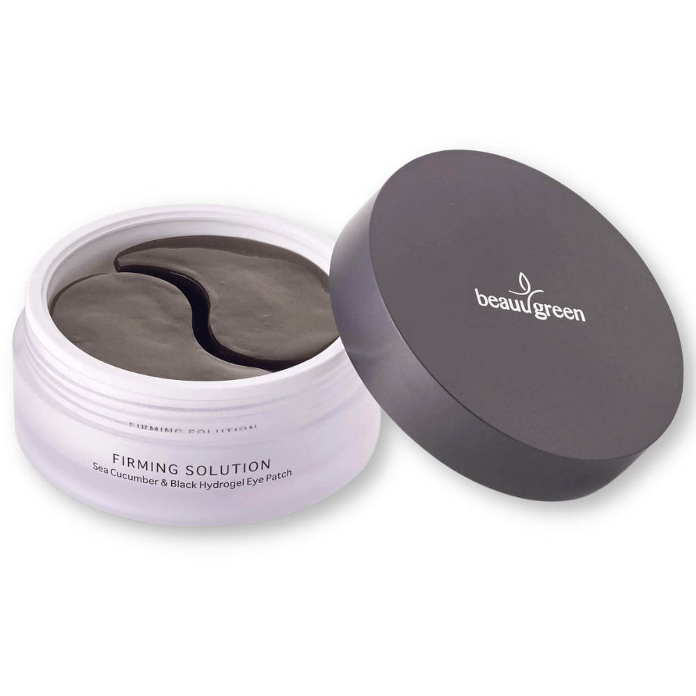 SEA CUCUMBER & BLACK HYDROGEL EYE PATCH <br>Detox Hydrogel-Augenmaske mit Seegurke & Aktivkohle (30 Anwendungen)-Shishi Cherie