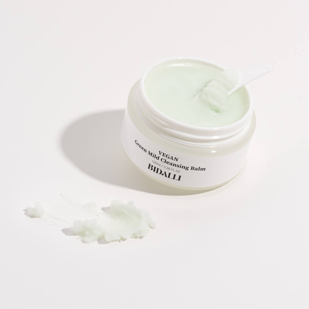 VEGAN GREEN MILD CLEANSING BALM <br>2-in-1 Reinigungsbalsam & Nachtpflege auf Ölbasis mit Kurkuma + über 10 pflanzlichen Extrakten-Shishi Cherie