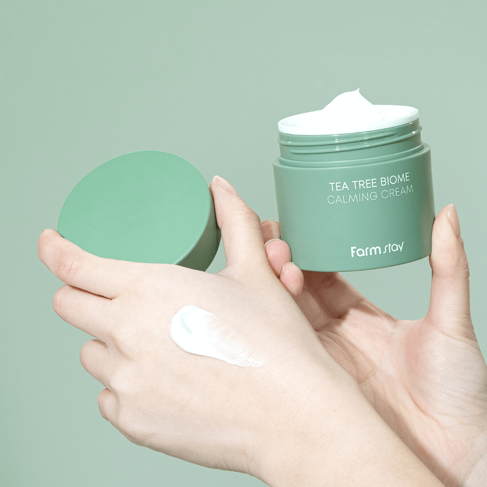 TEA TREE BIOME WATER CREAM <br>Mattierende & aufpolsternde 24H Gesichtspflege mit Teebaum Ferment & pflanzliche Biome auf Basis von Cica & Panthenol (sensible Mischhaut)-Shishi Cherie