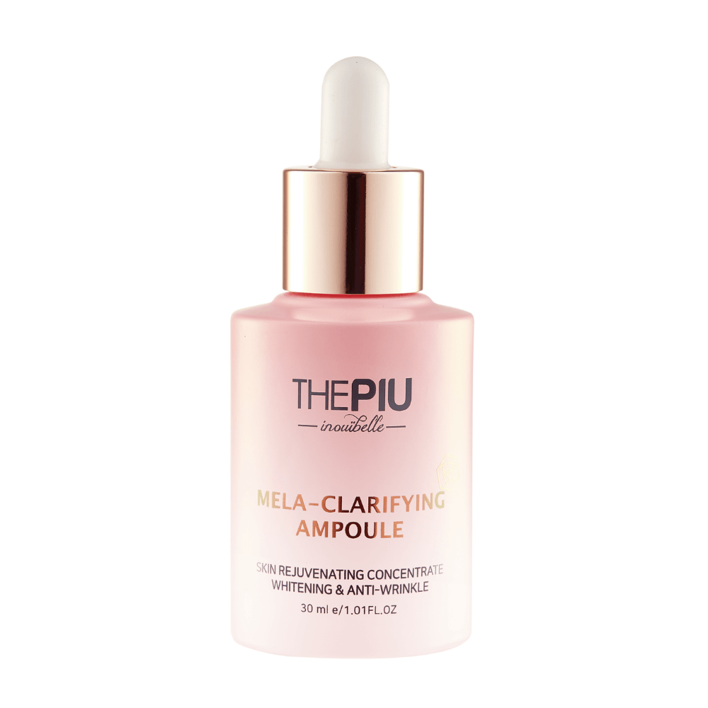 MELA-CLARIFYING AMPOULE <br> Ausgleichendes Anti-Aging Serumkonzentrat mit 7 Blütenextrakten, Rosenwein & Glucosiden (reife / müde Haut)-Shishi Cherie