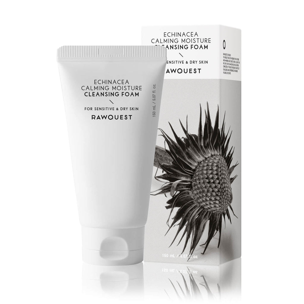 ECHINACEA CALMING MOISTURE CLEANSING FOAM <br> Hypoallergener Reinigungsschaum mit Echinacea, Aminosäuren & patentiertem Hydrocell-QS™ Wirkstoffkomplex (reife / trockene / sensible Haut)-Shishi Cherie