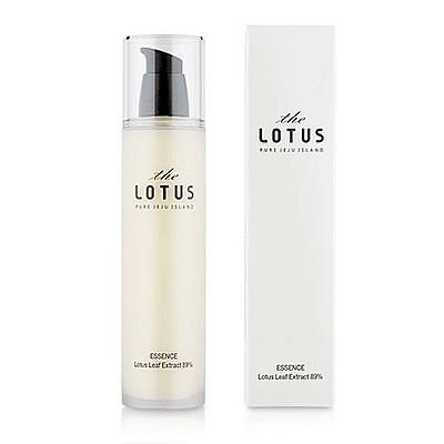 JEJU LOTUS LEAF EXTRACT 89% ESSENCE <br>Beruhigender & straffender Gesichtstoner mit 89% Weißer Lotus Essenz