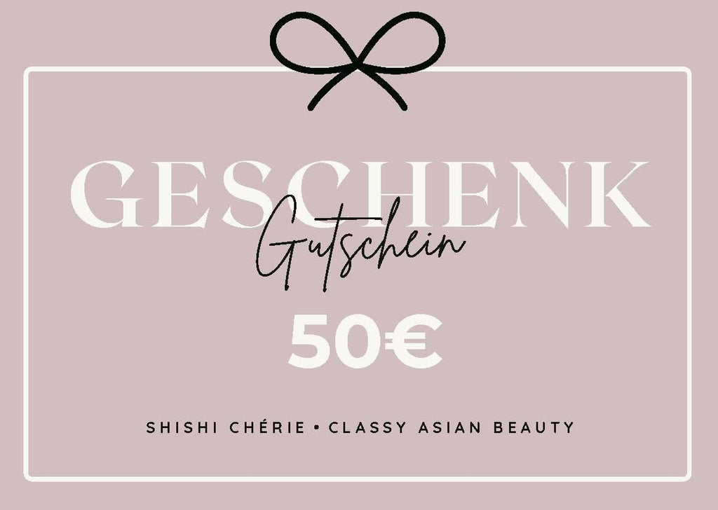 SHISHI CHÉRIE<br> 50 EUR Geschenkgutschein zum Selbstausdrucken-Shishi Cherie